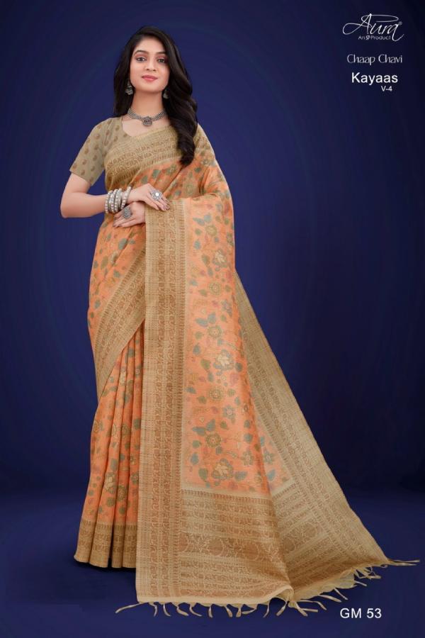 Aura Kayaas Vol 4 Cotton Handloom Saree Collection